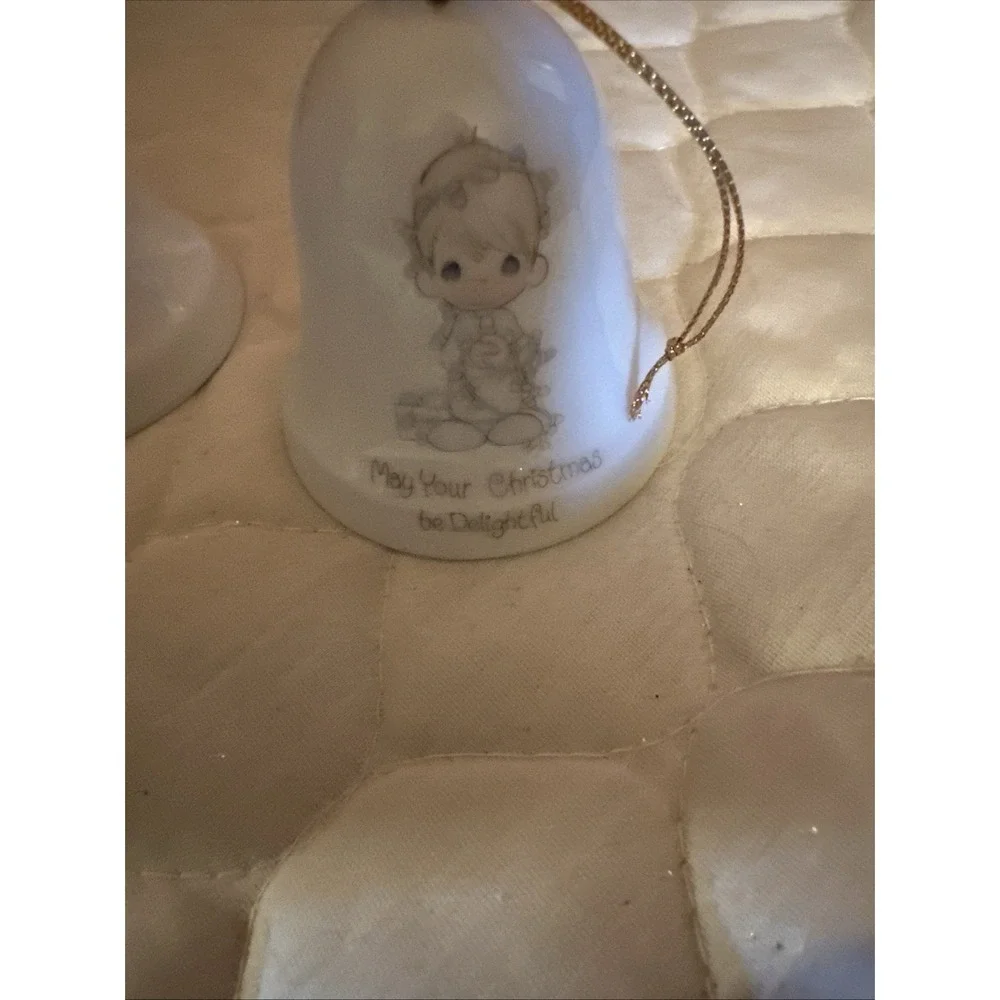 Precious‎ Moments Collectible Bells,  Set Of 4.